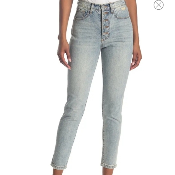 WEWOREWHAT the Danielle high rise vintage straight - Picture 6 of 7